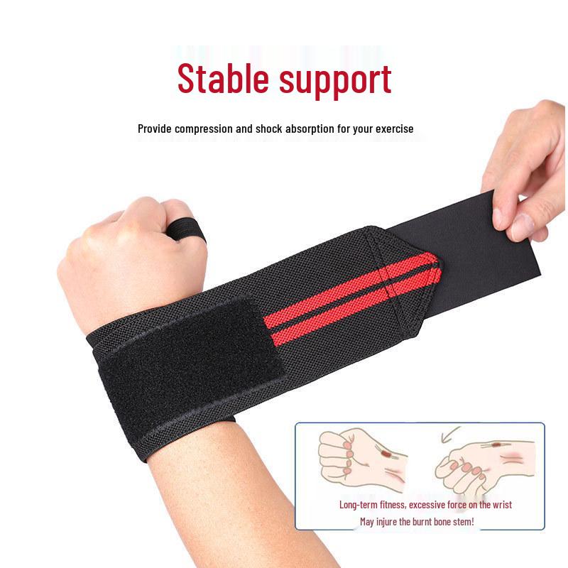 Weightlifting Wrist Support Bandage for Men & Women - Compression Protection for Fitness & Training