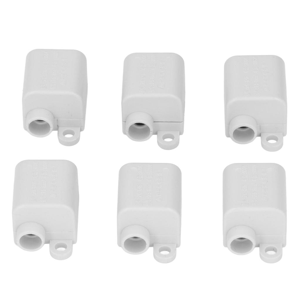 6PCS Wire Connector T Type Splitter1000V 100A High Power No Break Quick Connectors ZK‑1216