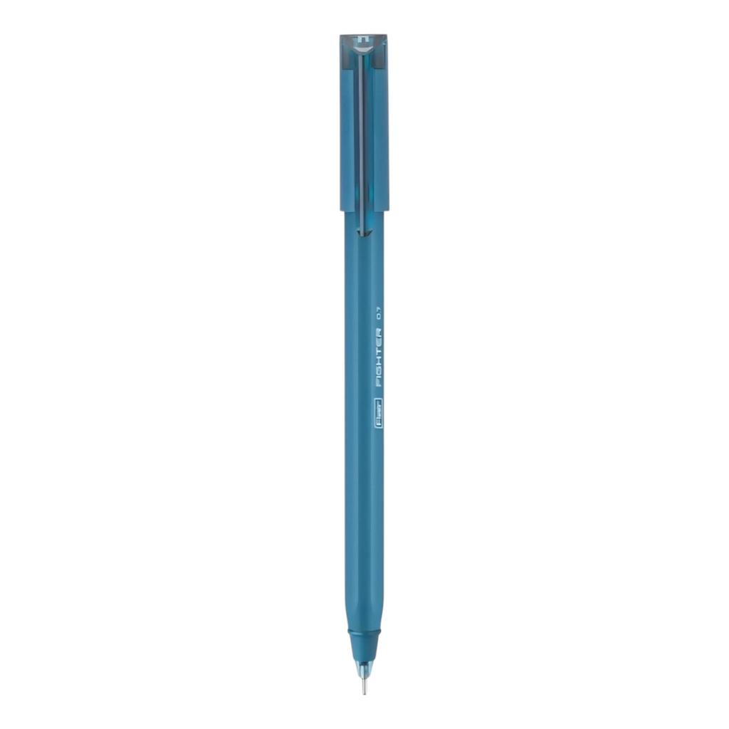 Flair Fighter 0.7mm Ball Pen Blue Ink Pack Of 20 Smooth Writing Low Viscosity Pens For Office School Home Use