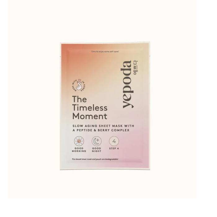 YEPODA - Der zeitlose Moment - Anti-Aging-Tuchmaske mit Peptiden und einem Beeren-Cocktail 25g