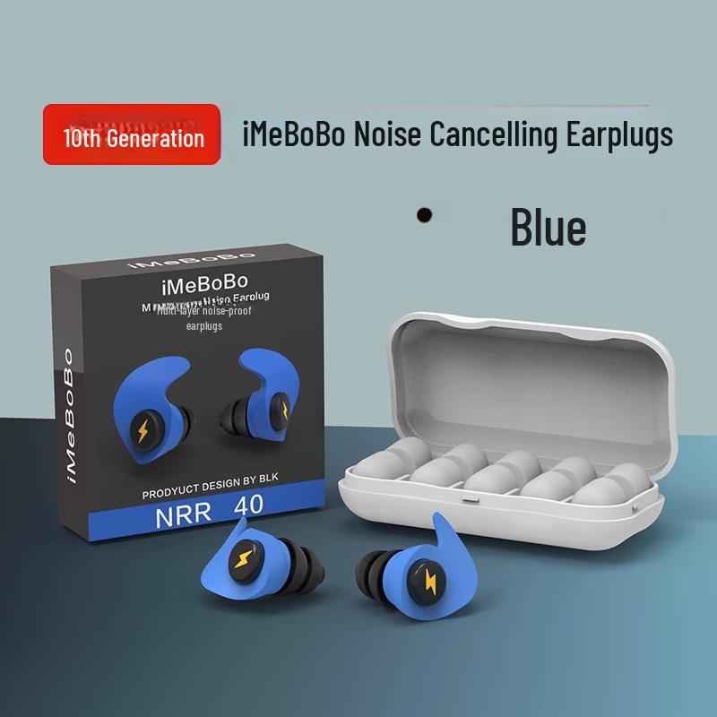 

Силиконовые беруши для шумоподавления: Водонепроницаемый, звуконепроницаемый и идеальный для тихого сна 10th Generation