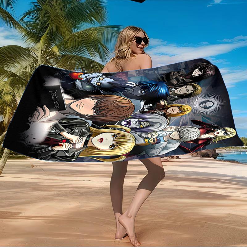 Death Dark Secrets Beach Towel Microfiber Beach Towel, Lightweight and Quick-Dry, for Summer Travel, Swimming Pool Fan Birthday Gift