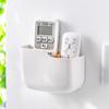 Self Adhesive Wall Mounted TV Storage Box Remote Control Holder Organizer Phone Charging Stand