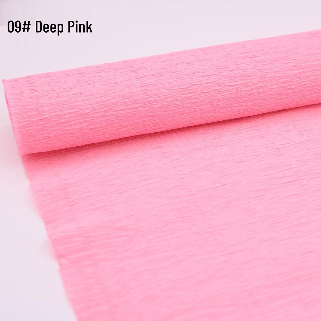 Colored Crepe Paper for DIY Floral Crafts and Packaging