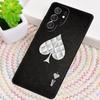 Spades Poker Play Cards Ace Art TPU Phone Case For Samsung Galaxy Note 10 Pro S26 S25 S24 S23 S22 Ultra Plus S21 FE S20 Cover