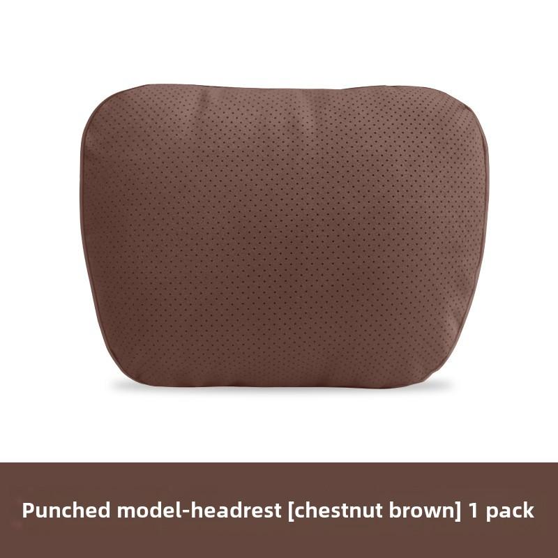 Car perforated breathable headrest flap suitable for Mercedes-Benz S-Class Maybach perforated neck pillow neck waist waist Model B