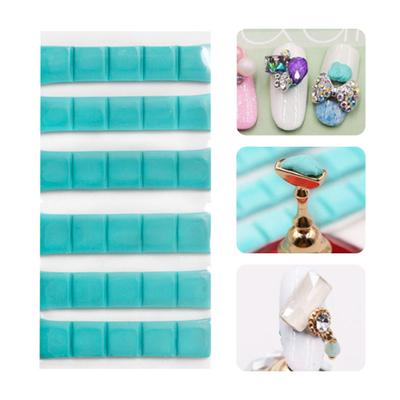 30Pcs/Bag Nail Multi-functional Adhesive Left No Marks Art Self Adhesive Fall-proof Nails Art Practice Tool