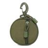 Junshi Outdoor Portable Waterproof Small Round Key, Coin & Earphone Pouch