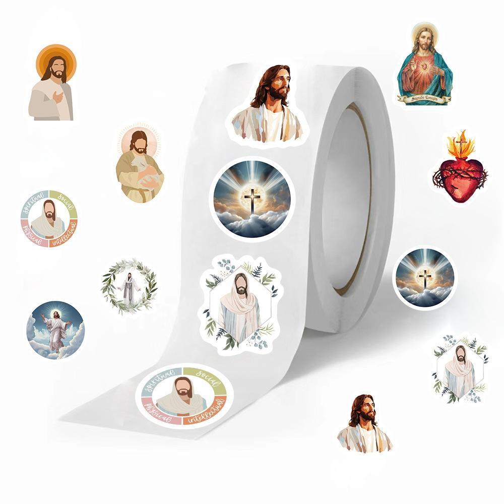 500 Sheets/roll Roll Tape, Decorative Envelope, Special Sealing Sticker