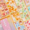 111-1111PCS Cute Stickers Kawaii Cartoon Laser Sticker No repeat for Diary Kid DIY School Students Decoration Stationery