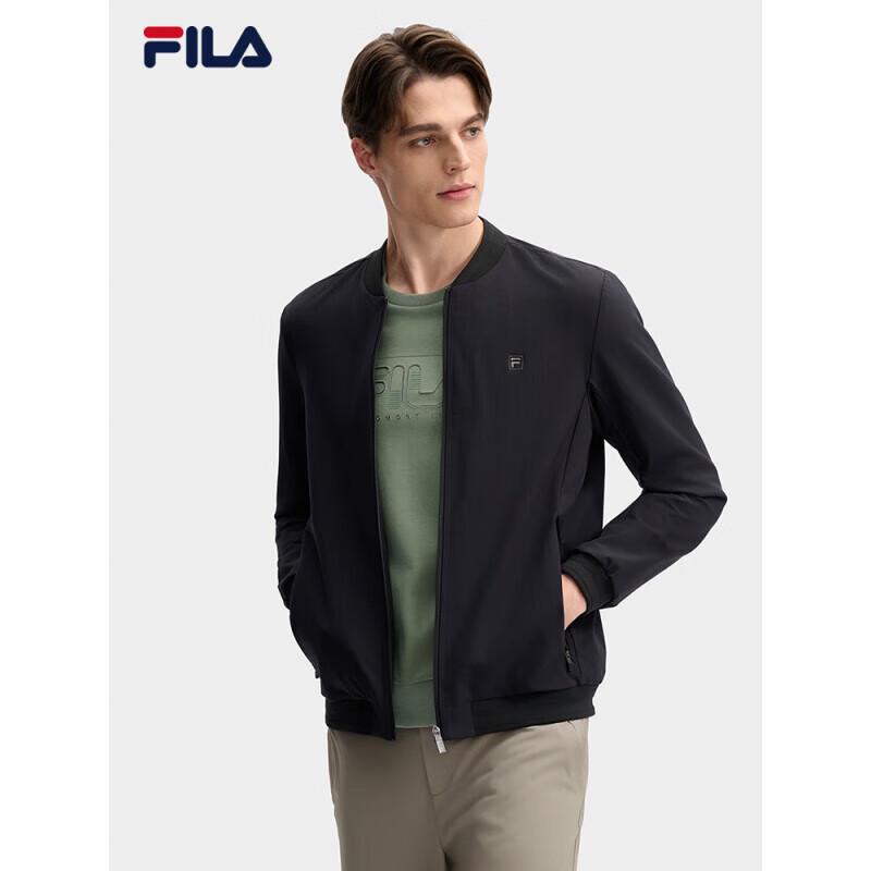 FILA Men s 2025 Spring Casual Black Jacket 2XL