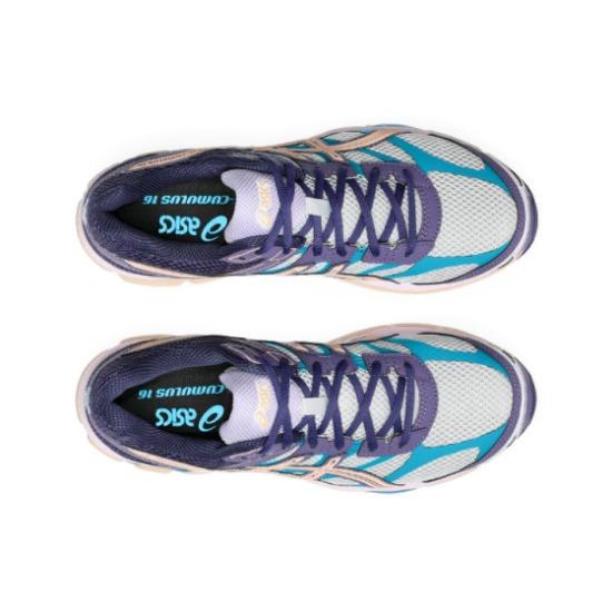Asics Sneakers Unisex Gel Cumulus 16 Viola Nuvola Grigio Bisque 1203A763-020
