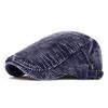 Adjustable Corduroy Flat Cap British Style Driving Cap Vintage Gatsby Beret Cap  Driving Use