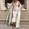 Sleeveless Mesh Cover Up Dress Lace Trim Slip Smock Sexy Sheer Mesh Dress  Lady Outfit