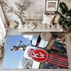 Key Brand Emblem Square rugs are a great choice for living rooms, bedrooms, home décor, and as gifts.