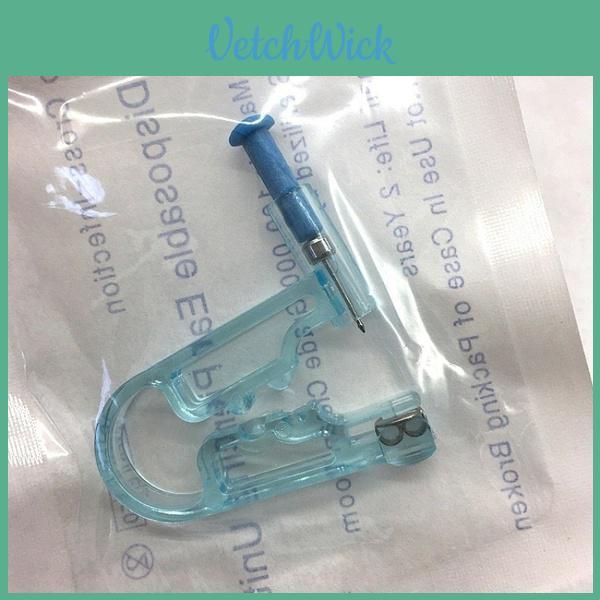 Versatile Ear Piercing Gun And Asepsis Tool Kit With Disposable Needle And Stylish Gem Stud Earring