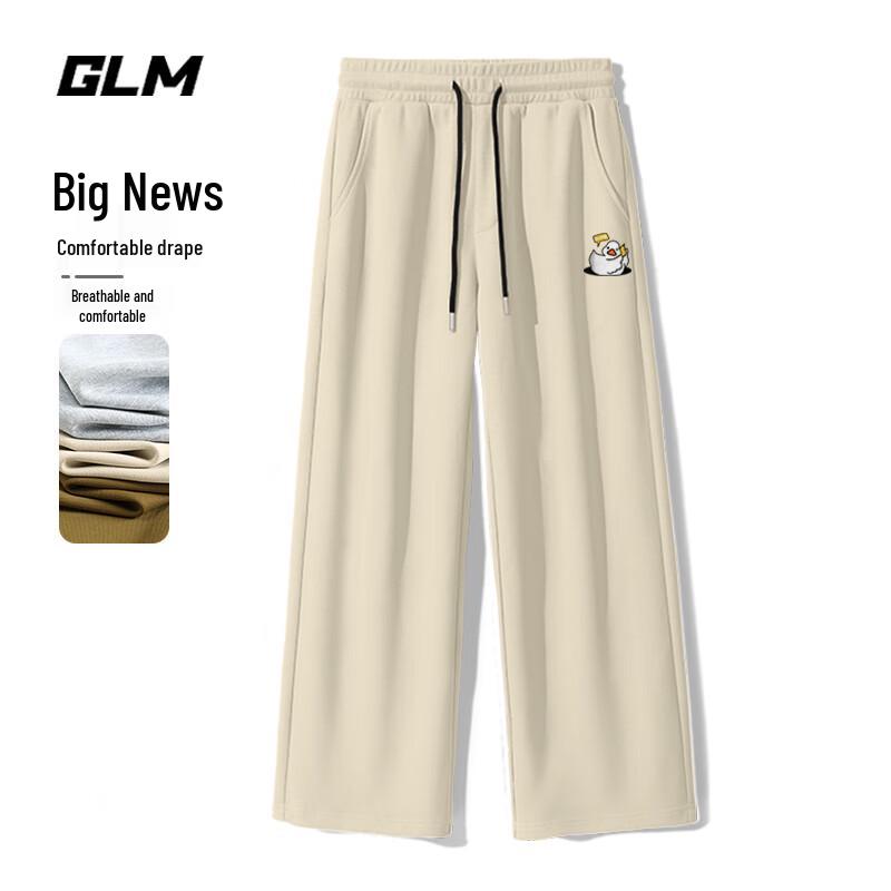 

Мужские брюки GLM из плотной хлопковой смеси с широкими штанинами для повседневной носки 4XL