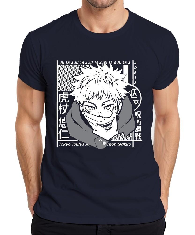 Jujutsu Kaisen Itadori Yuji Anime Unisexga Fan Gift Cosplay Unisexs Tshirt