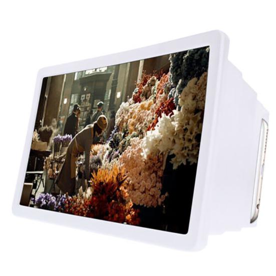 Folding 3D High Phone Screen Amplifier Clarity Mobile Video Magnifier Stand Bracket Holder