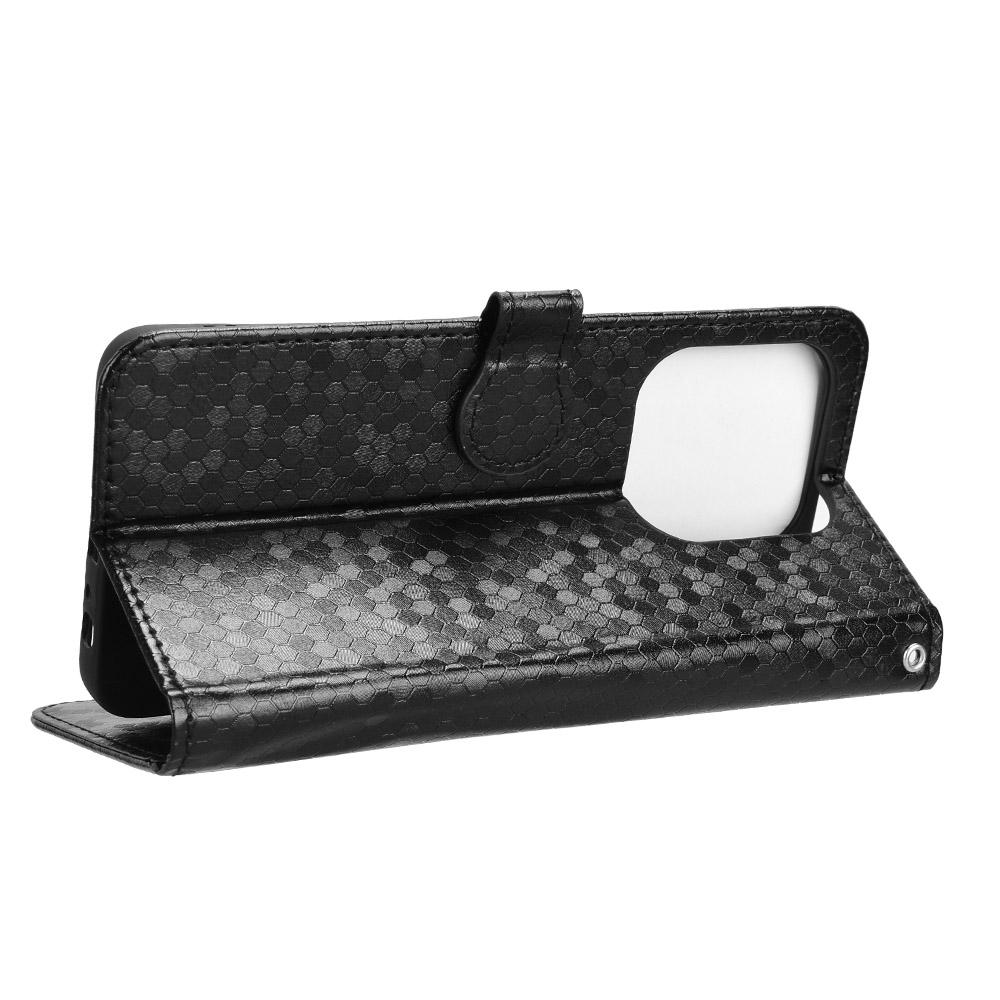 For ZTE Nubia V60 Design Wallet Case Dot Pattern Imprint PU Leather Phone Cover