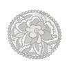 Delicate Hollow Cup Mat Table Decoration Embroidery Flower Lace Doily Coaster Placemat Pad