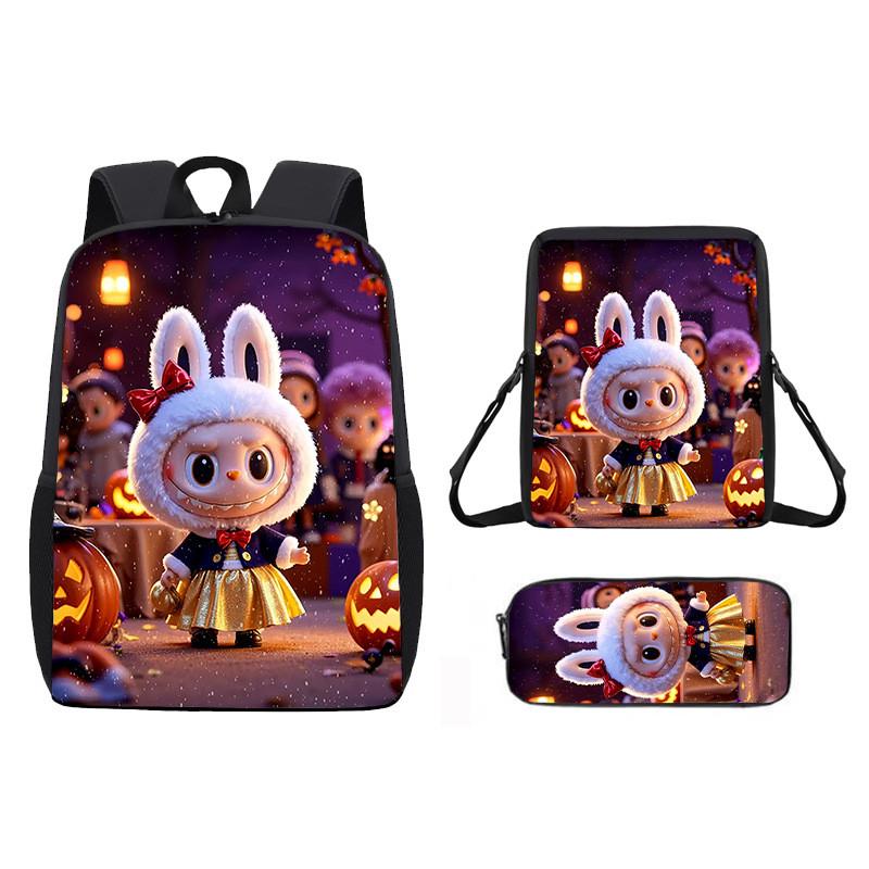Anime Shoulder Cartoon Bag Pencil Case School Backpack For Children