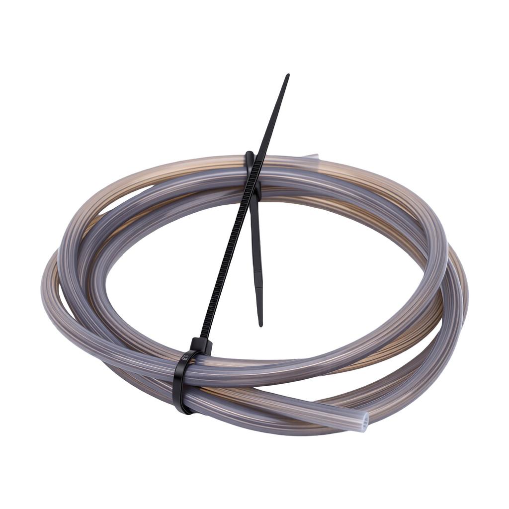 1m 3.28ft PTFE Tube Fit for Bambu Lab AMS X1 3D Printer 2.2mm ID 4mm OD PTFE Tube Gray
