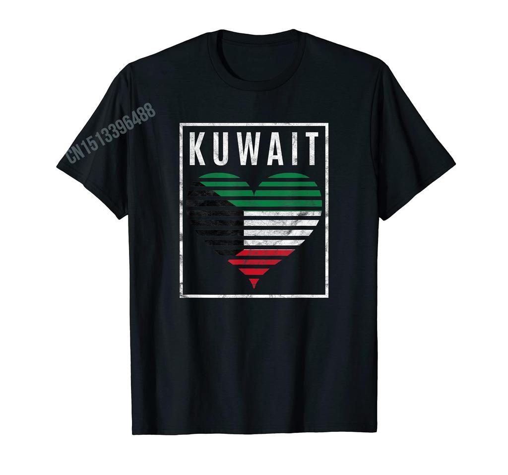 Men Women T Shirt More Design Kuwaiti Flag Funny Kuwait Vacation TShirt Tops 100 Tees