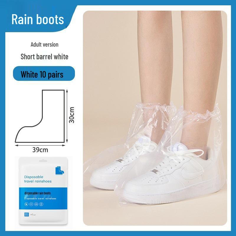 Waterproof Non-slip Rain Shoe Covers for Adults & Children - Durable, Thickened Foot Protection for Rainy Days
