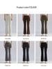 High-Waisted Micro-Flare Nude Yoga Pants: Butt Lifting, Skin-Friendly, High Elasticity, Slimming Sportswear for Women.