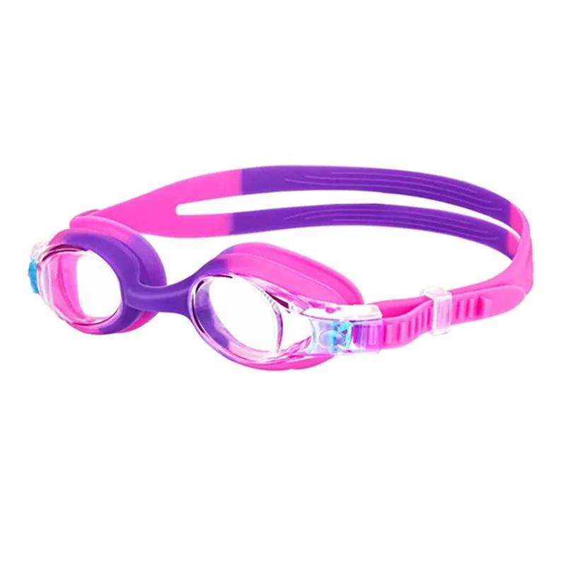 Kids Swimming Goggles HD Waterproof Anti-Fog Electroplating  Glasses Colored Lenses Eyewear High Quality Adjustable Goggles