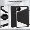 For Huawei Honor Pad X7 8.7 Inch Case Acrylic Rotating Stand Transparent Back Funda JMS-W09/JMS-L09 8.7" Cover
