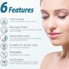 PE Gel Ice Roller Face Icing Tightening Cold Therapy Massage Roller Shrink Pores Skin Calming Relieve Sunburn & Reduce Swelling