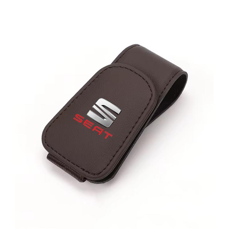 Car Glasses Clip Multifunction Sun Visor Eyeglasses Clip For Seat Leon 5f Ibiza 6l 6j Leon 1p Cushion Altea Xl Car Accessories vwx056