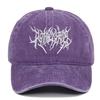 Adjustable Embroidery Baseball Caps Washed Baseball Hats  Man Women Outdoor Sports