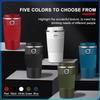 Car Stainless Steel 304 Coffee Thermos Mug Leak-Proof Non-Slip sticker For Volvo XC90 XC60 XC40 V40 V50 V60 S40 S50 S60 S70 S80 S90 240 C70 Vnl Truck