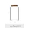 ZISIZ Glass Storage Jar