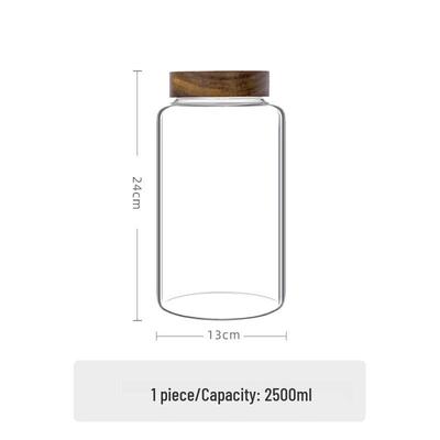 ZISIZ Glass Storage Jar