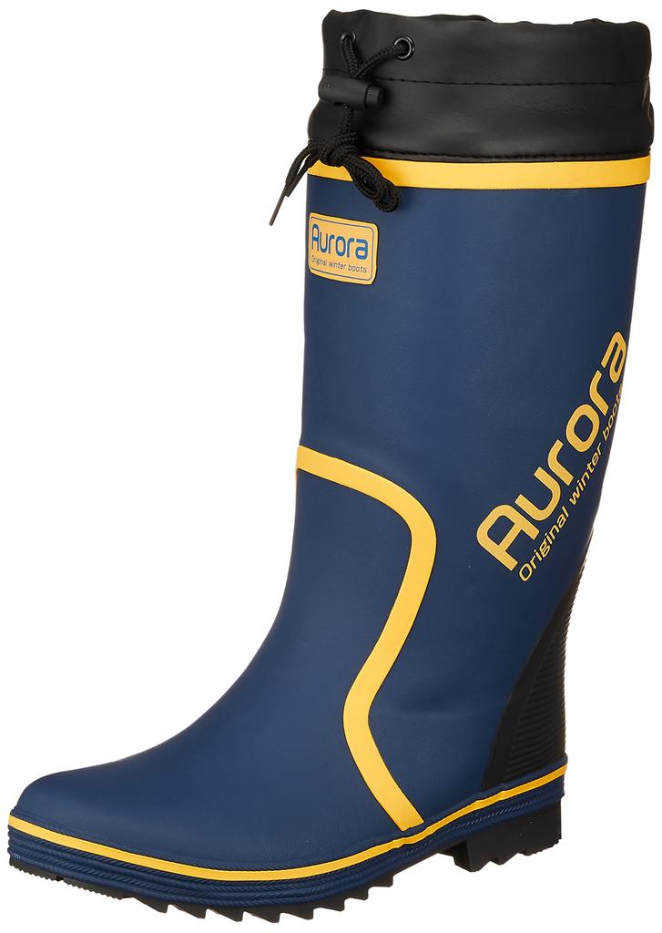 Kita Cold Weather Urethane Rubber Rain Navy KR-790U Boots,