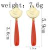 Maomao Cosplay Green Drop Earrings Anime The Apothecary Diaries Earrings for Women Jewelry Gift