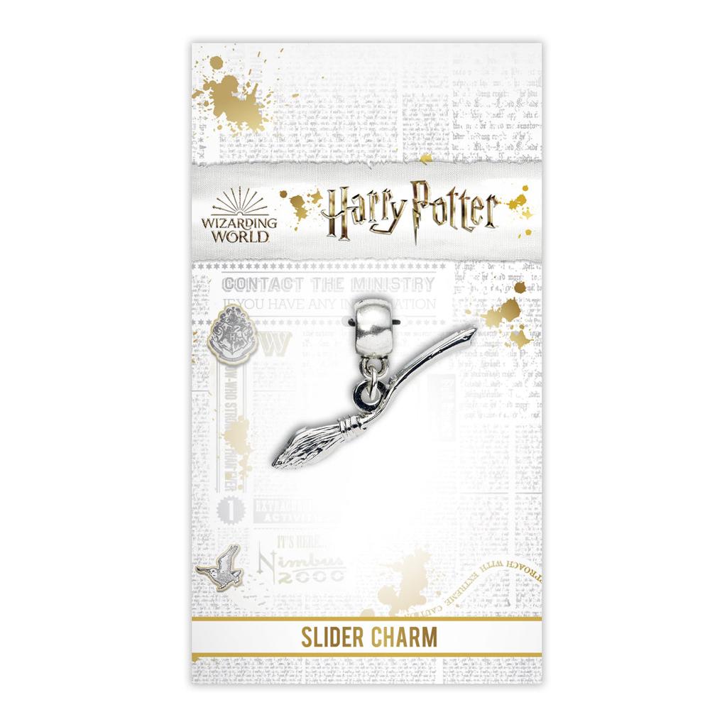 HARRY POTTER Nimbus 2000 Broomstick Charm Silver