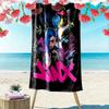Jinx Print Beach Towel, Large Soft Quick Dry Towel for Beach Camping Swimming