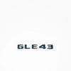 Car Trunk Letters Logo Emblem Badge Decals Sticker For Mercedes Benz GLE Class GLE53 GLE350 GLE400 GLE450 W166 W167 4Matic GLE63 EF1