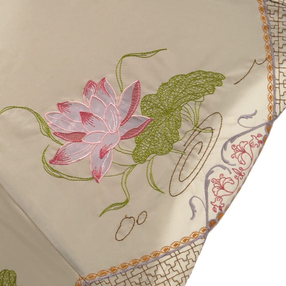 Actress Premium Folding Short Shop Full Light Heat UV Rain or Special Fully Embroidered Parasol, Parasol, Parasol, Channel, Blocking, Blocking,