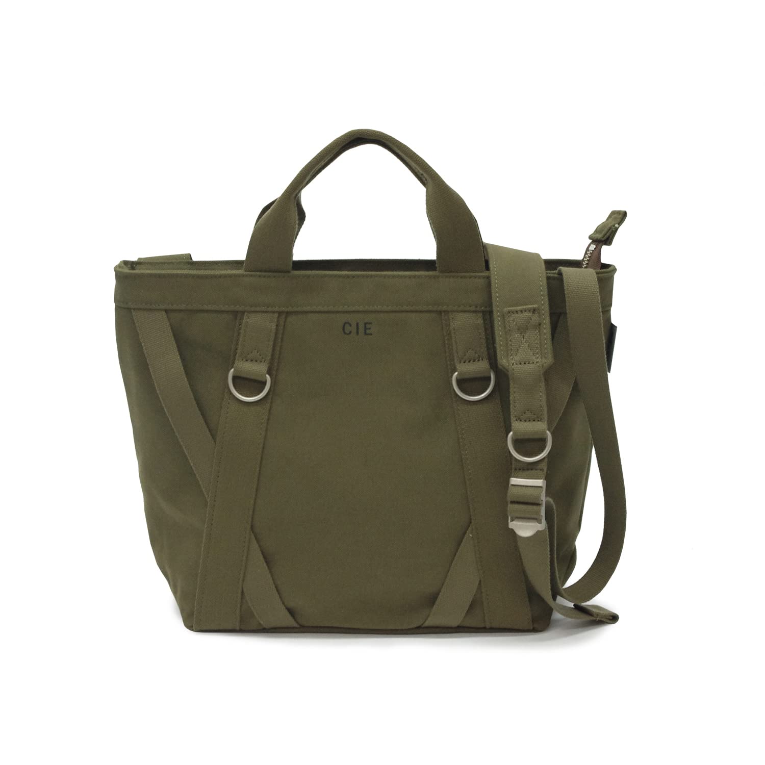 

CIE DUCK CANVAS TOTE-M OLIVE Made in Japan ALBERTON 2-WAY Shoulder Bag, Waterproof Duck Canvas, for Men and Women