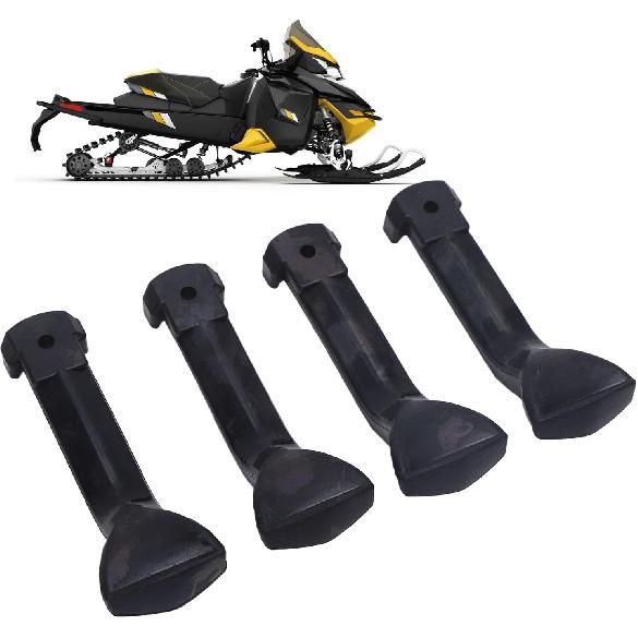 4 Sets Hood Strap Panel Latch Kit 517302448 Impact Proof Hood Strap Panel Locking Latch Replacement for Ski Doo REV MXZ GTX