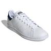 Adidas Originals Stan Smith Blue Tail Casual Slip Resistant Durable Low Top Skate Shoes Men Sneakers White Navy-Blue EH2305
