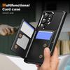 For Samsung Galaxy S24 Ultra Case Card Slot Kickstand Leather+TPU Reinforced Corner Phone Cover