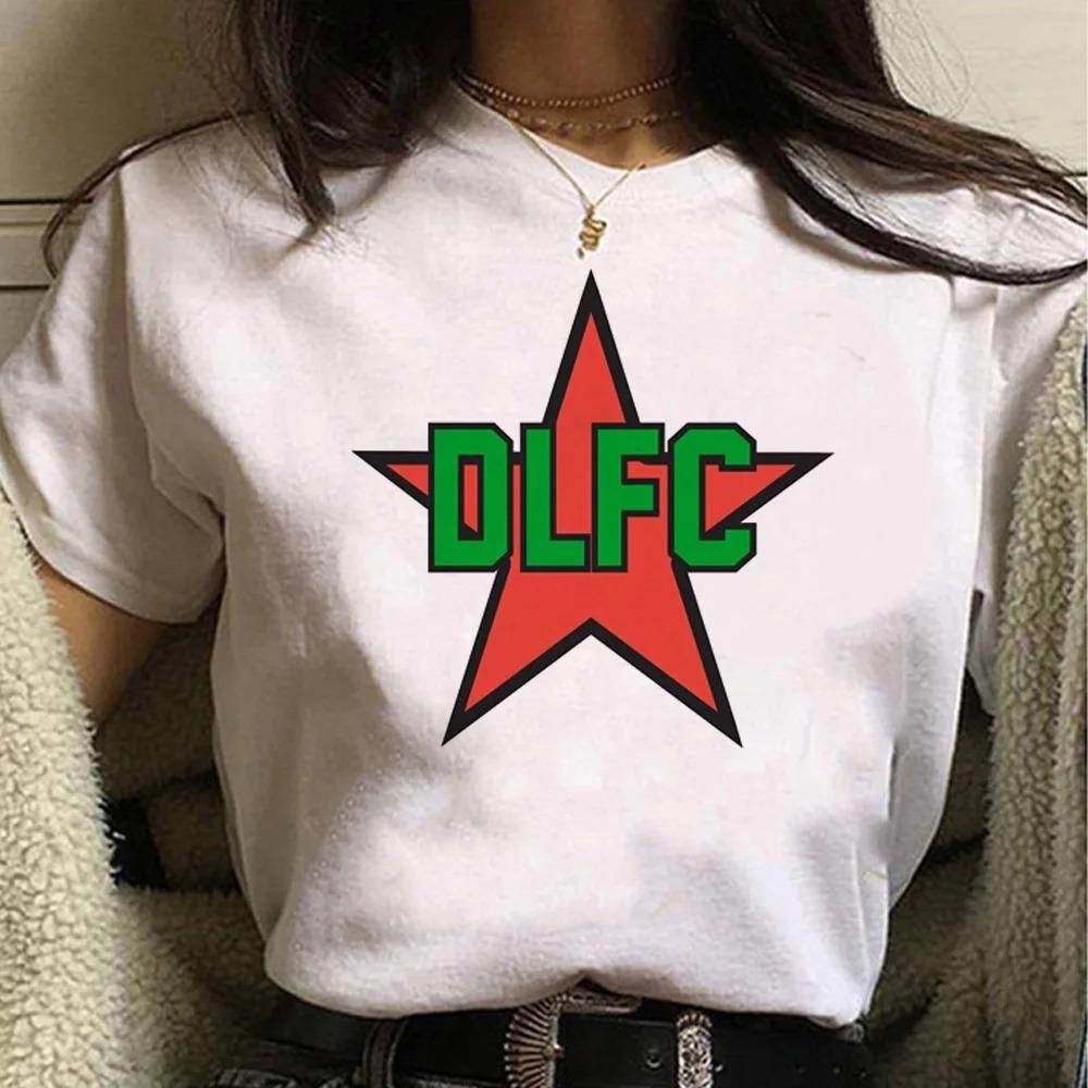Dellafuente Printed Tshirt Casual Round Neck Short Sleeved Womens Fashionable Loose Short Sleeved Trendy Womens Clothing Tops