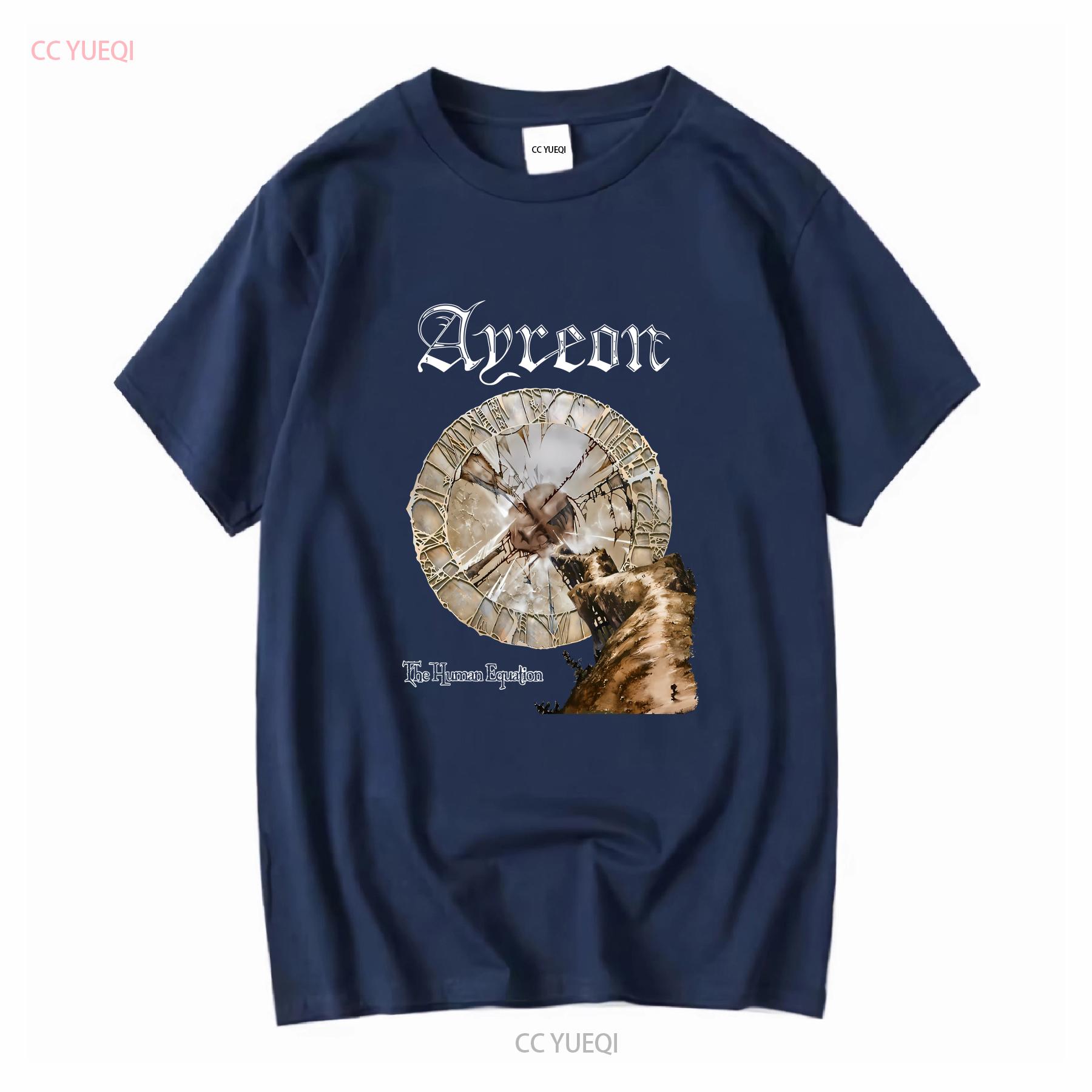 

NWT Ayreon The Human Equation Progressive Rock Band Music Album T Shirt S 4XL vintage Washed Slightly Top For Everyday Wear M